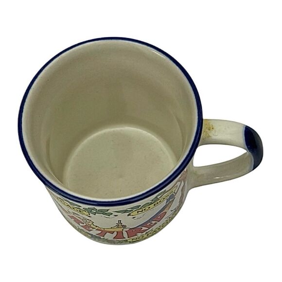RETIRED Coffee Mug VTG MC Art Co Tea Cup NO MORTGAGE BOSS WORRIES PAYCHECK - Picture 3 of 4
